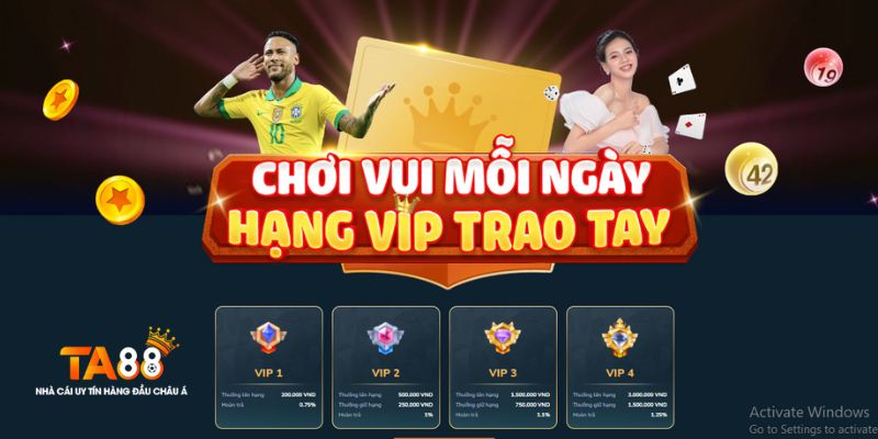 hạng vip trao tay